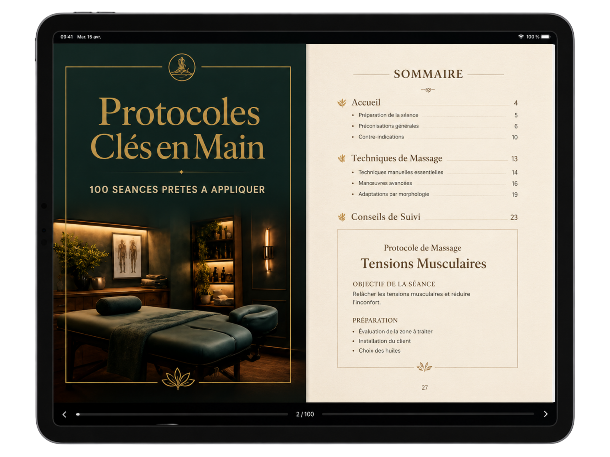 Protocoles Cles en Main - mockup du produit principal